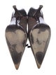 Prada Suede Patterned Pumps