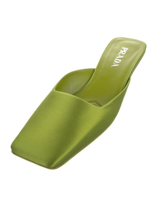Prada Satin Mules