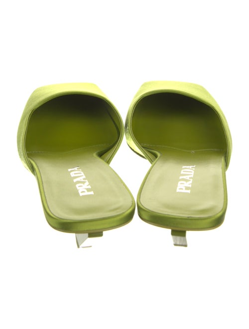 Prada Satin Mules
