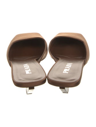 Prada Satin Mules