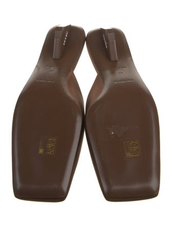 Prada Satin Mules