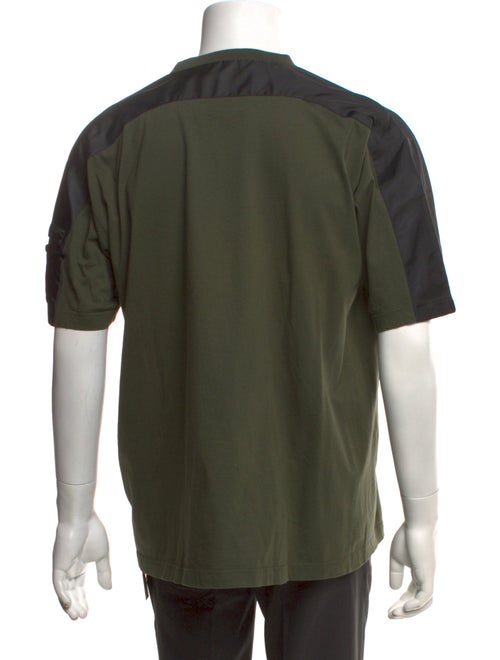 Prada 2019 Enameled Metal Triangle T-Shirt