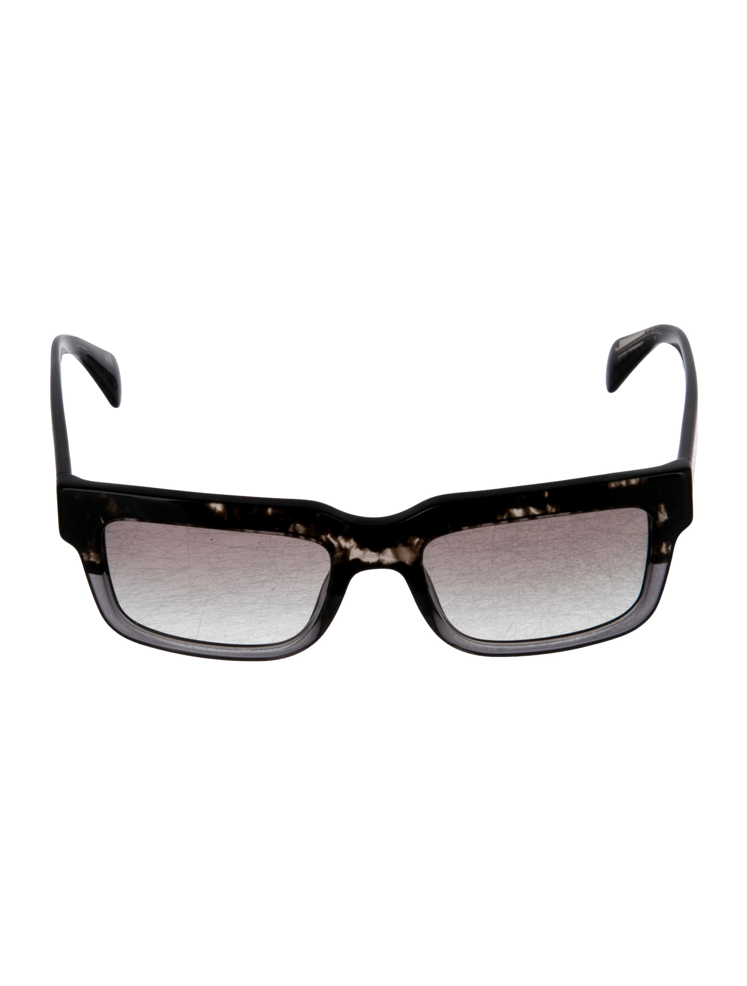 Prada Square Gradient Sunglasses
