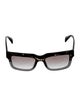 Prada Square Gradient Sunglasses