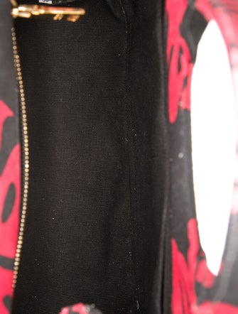 Prada Enameled Metal Triangle Top Handle Bag