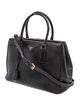 Prada Saffiano Lux Leather Galleria Double Zip Small