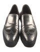 Prada Patent Leather Lasercut Accents Loafers