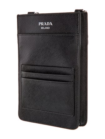 Prada Saffiano Cuir Leather Portfolio