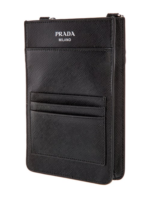Prada Saffiano Cuir Leather Portfolio
