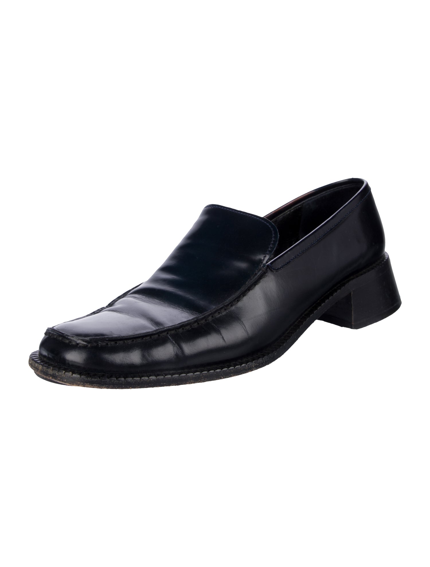 Prada Leather Loafers