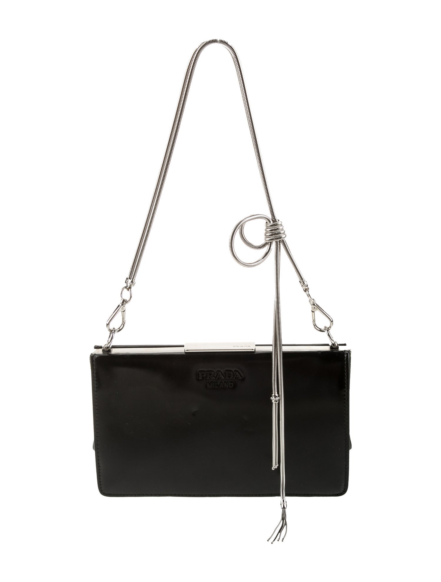 Prada Glace Calf Leather Etiquette