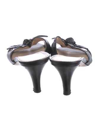 Prada Leather Slides