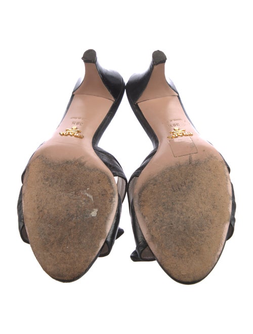 Prada Leather Slides