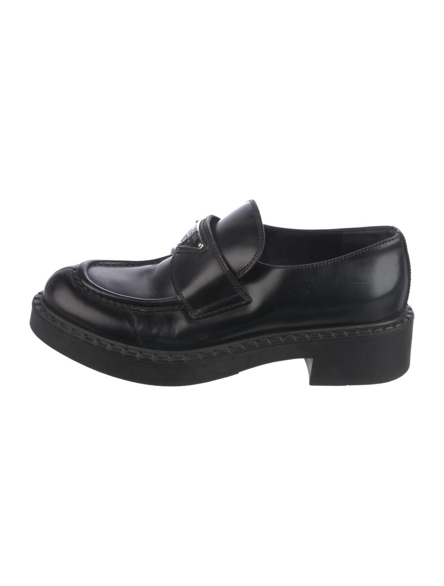 Prada Leather Loafers