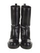 Prada Leather Rain Boots