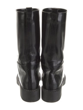 Prada Leather Rain Boots