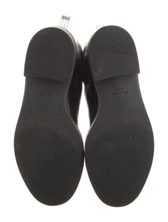 Prada Leather Rain Boots