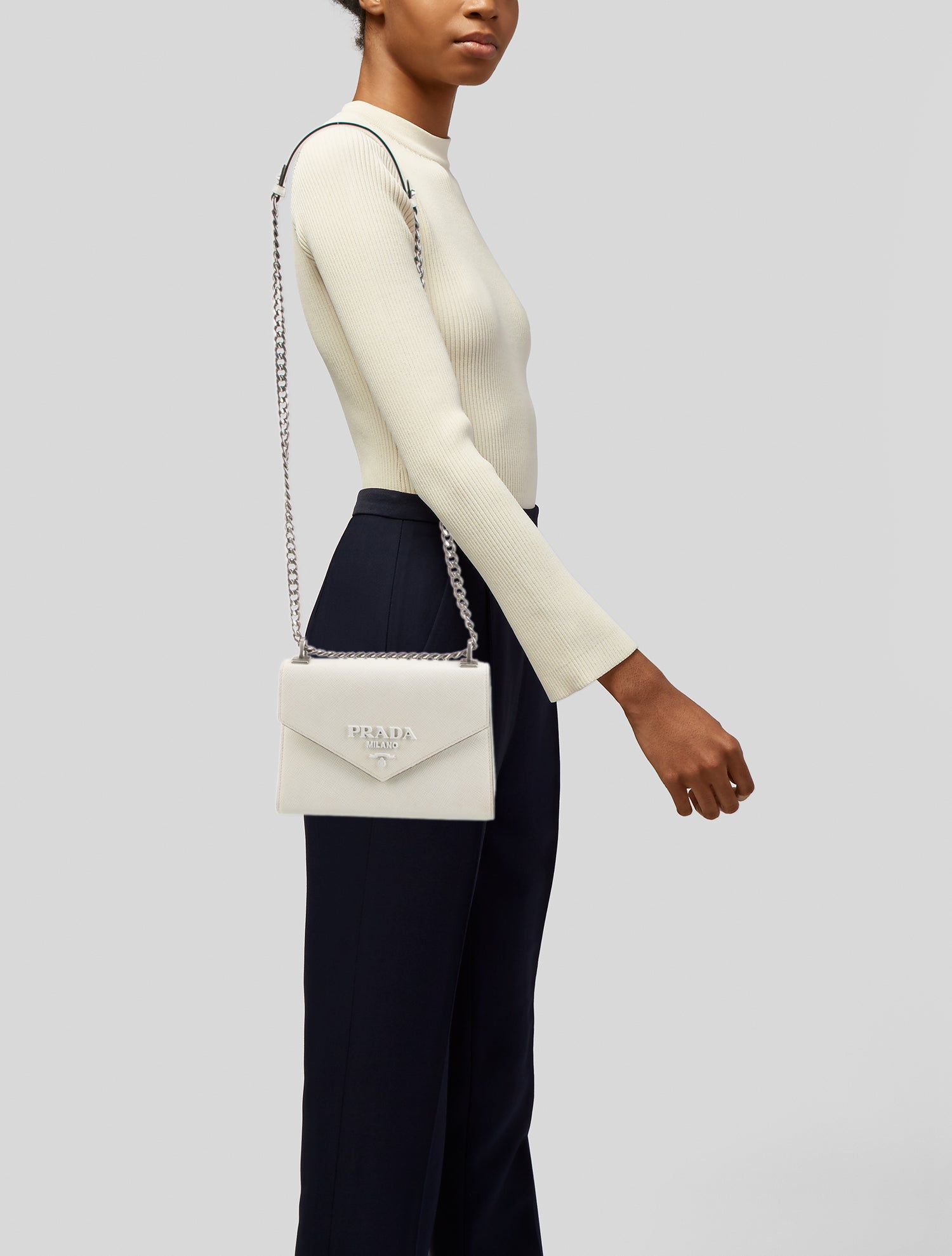 Prada Saffiano Leather Monochrome