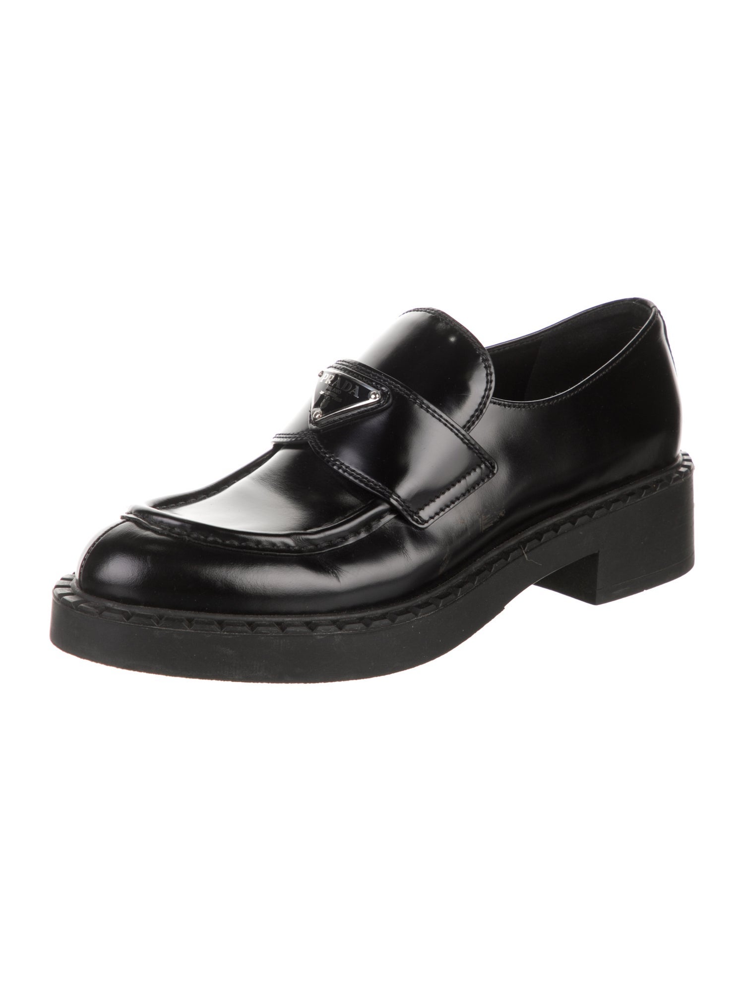 Prada Leather Loafers