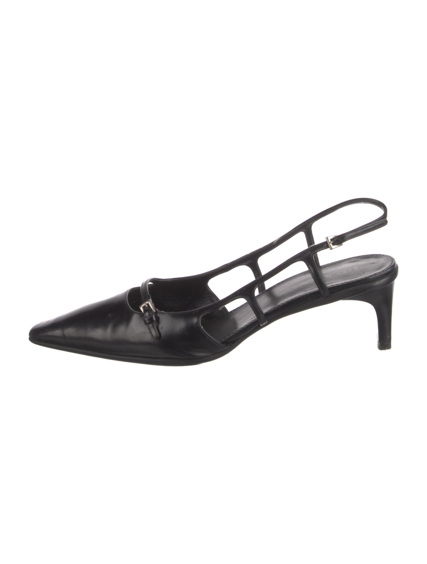Prada Leather Slingback Pumps