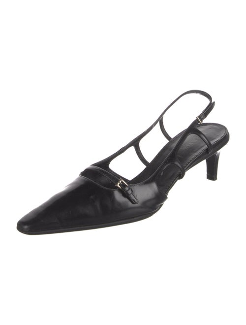 Prada Leather Slingback Pumps