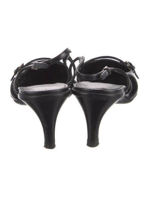 Prada Leather Slingback Pumps