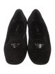 Prada Suede Loafers