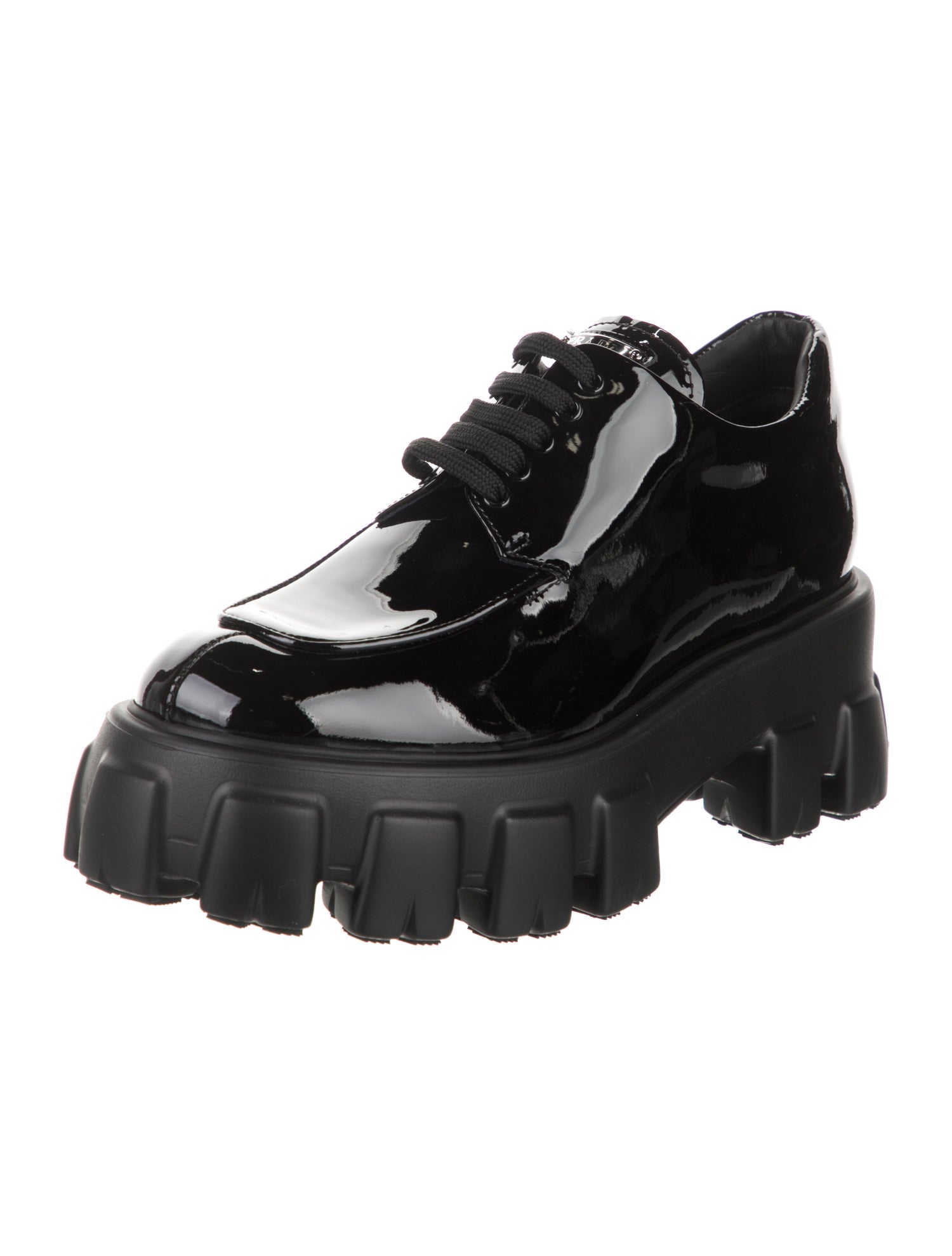 Prada Patent Leather Oxfords