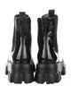 Prada Patent Leather Chelsea Boots