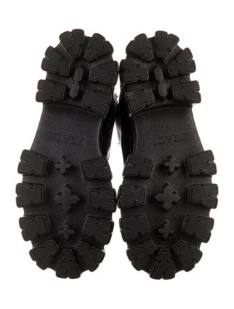 Prada Patent Leather Chelsea Boots