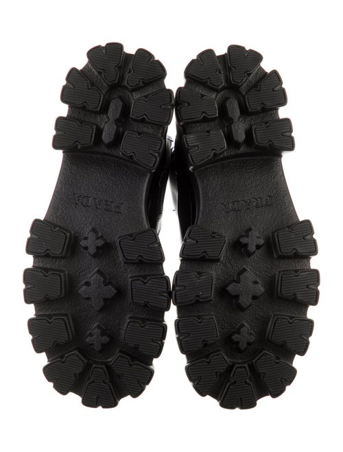 Prada Patent Leather Chelsea Boots