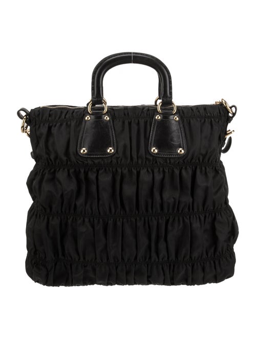 Prada Nylon Top Handle Bag