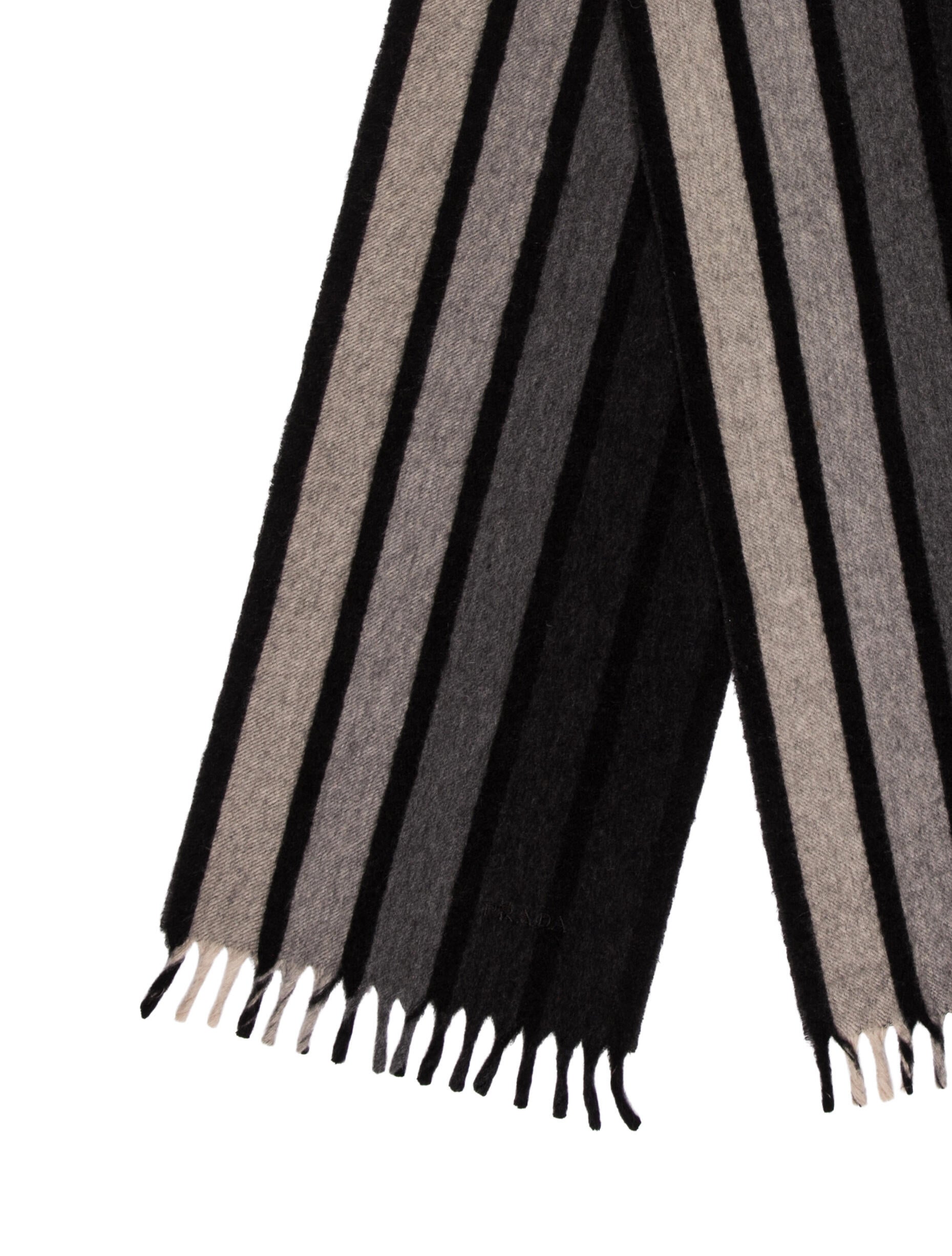 Prada Striped Scarf