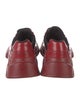Prada Leather Mesh Accents Sneakers