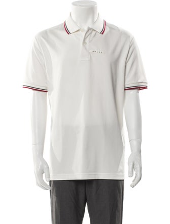 Prada 2019 Striped Polo Shirt