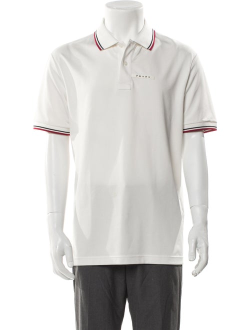 Prada 2019 Striped Polo Shirt