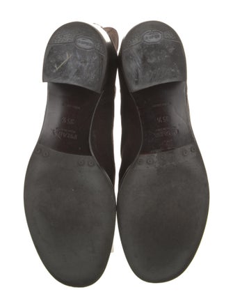 Prada Suede Chelsea Boots