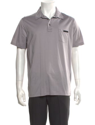 Prada 2018 Crew Neck Polo Shirt