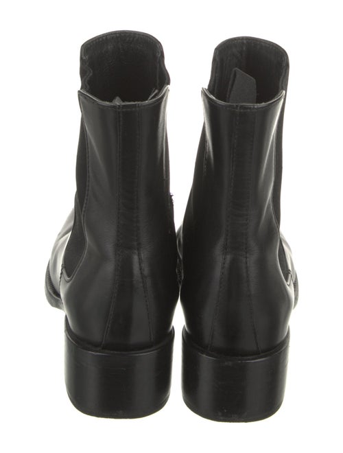 Prada Leather Chelsea Boots