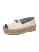 Prada Leather Espadrilles