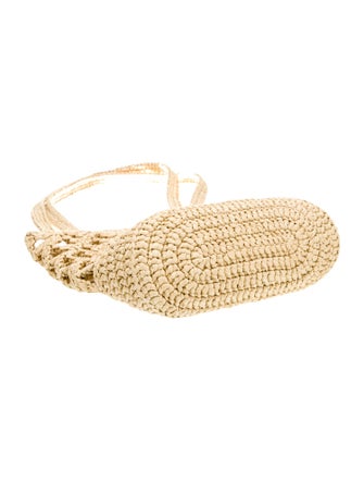 Prada Raffia Grass Bucket Bag
