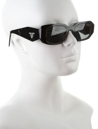 Prada Square Tinted Sunglasses