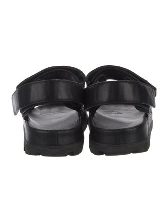 Prada Leather Slingback Sandals