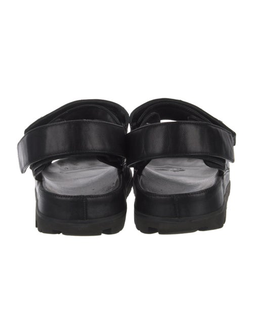 Prada Leather Slingback Sandals