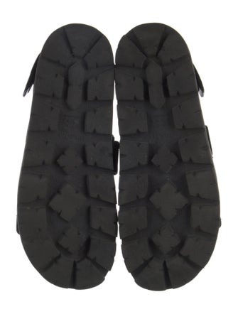 Prada Leather Slingback Sandals