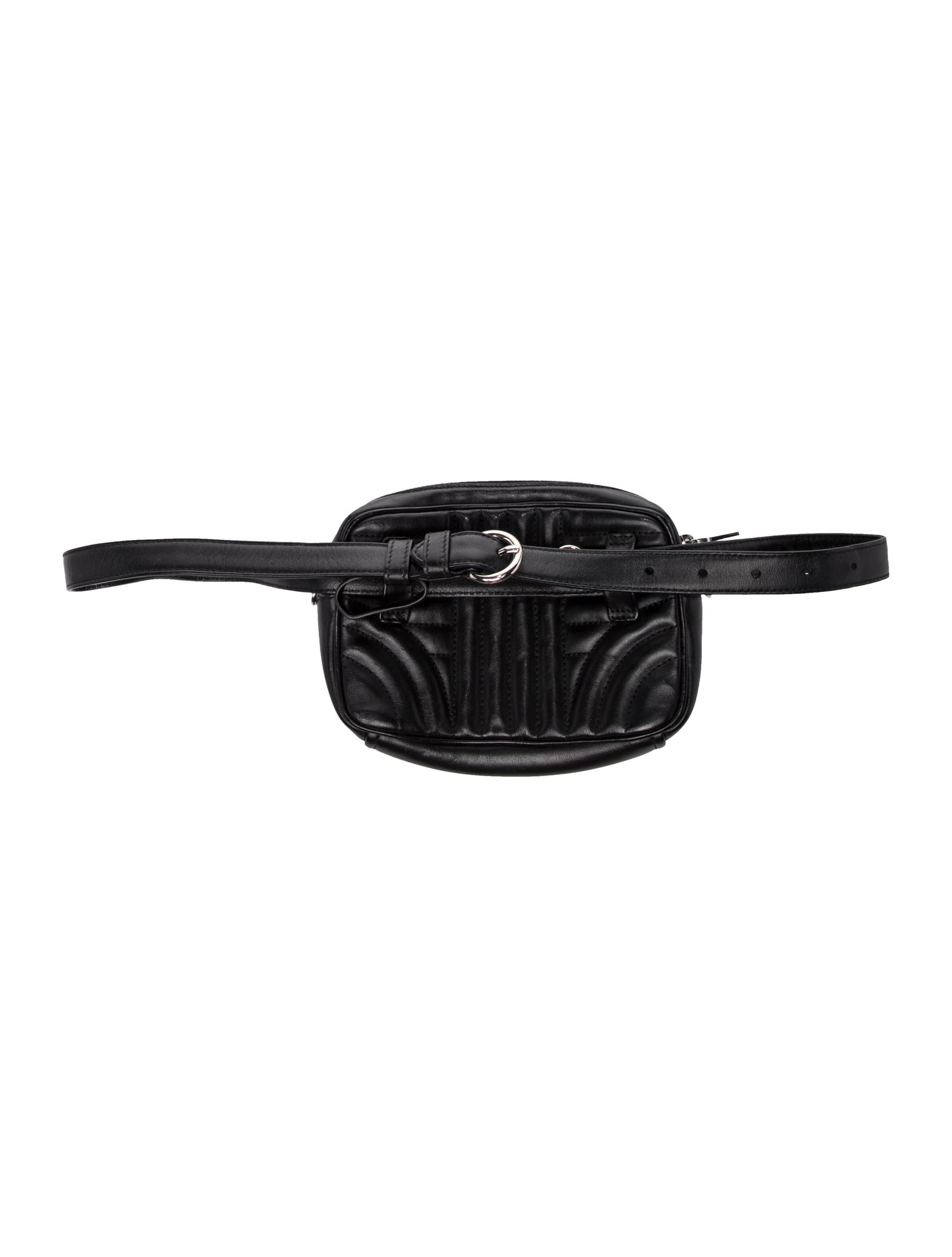 Prada Enameled Metal Triangle Diagramme Camera