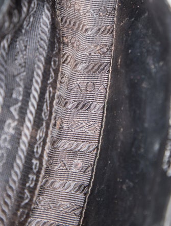 Prada Enameled Metal Triangle Diagramme Camera