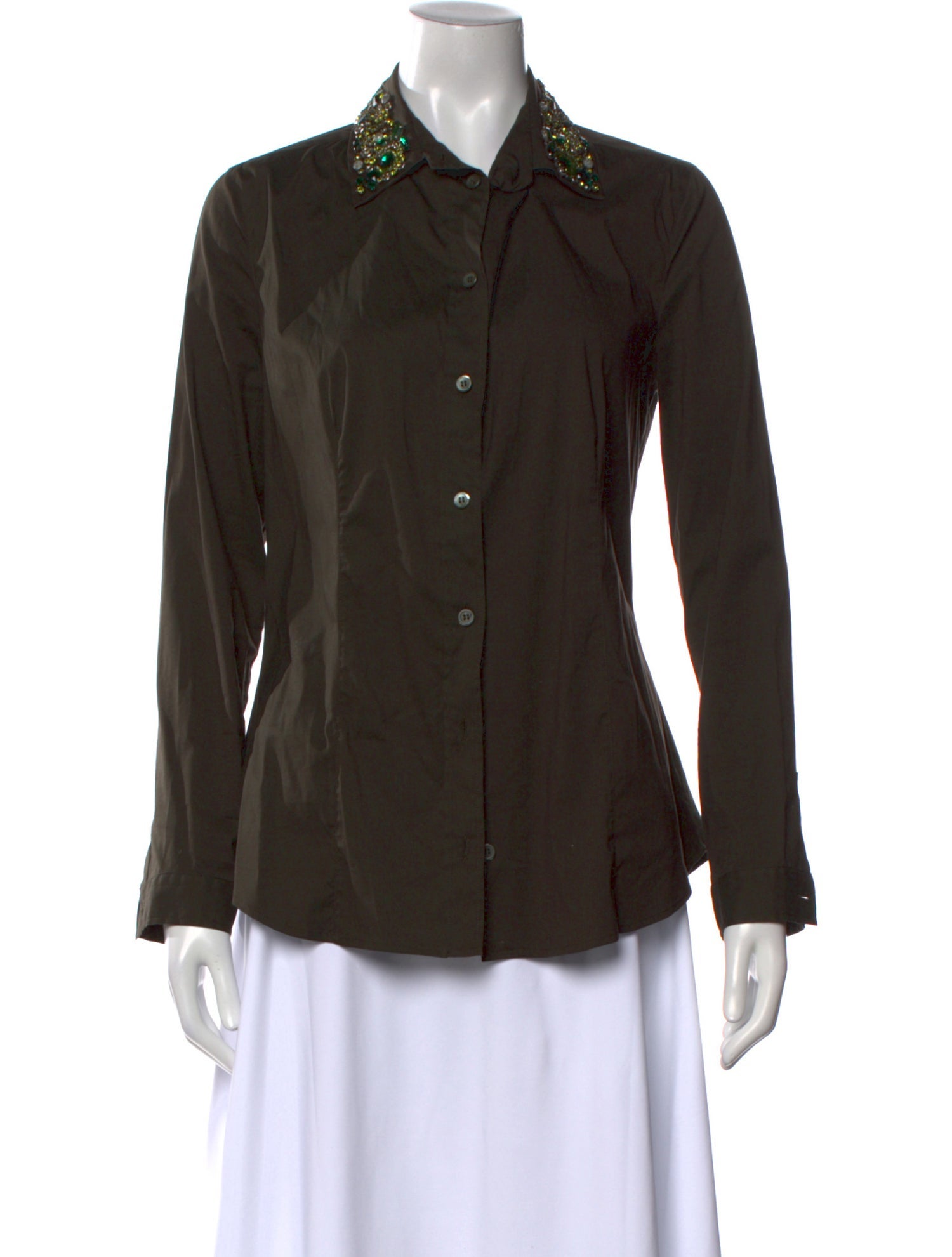 Prada Vintage 2009 Button-Up Top