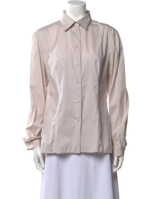 Prada 2011 Long Sleeve Button-Up Top
