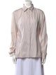 Prada 2011 Long Sleeve Button-Up Top